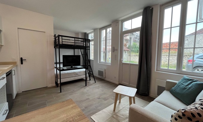 Boigneville Apartment | Studio Lumineux RDC au calme