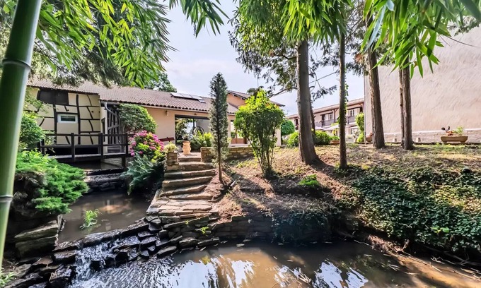 Arbigny Villa | Studio mit Jacuzzi 6 Personen