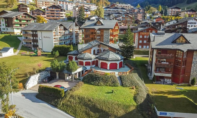 Leukerbad Apartment | Studio Octogon - Free Parking - Sauna - Babyfoot - Wii- Terrasse