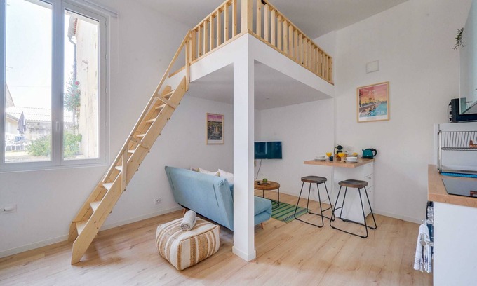 Libourne Apartment | Studio rénové coeur ville et Gare de Libourne