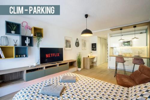 Costieres Apartment | Studio Terrasse & Parking gratuit en residence