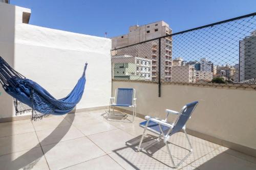 Vila Buarque Apartment | Studio varanda aconchegante e Ar. cond. V. Buarque