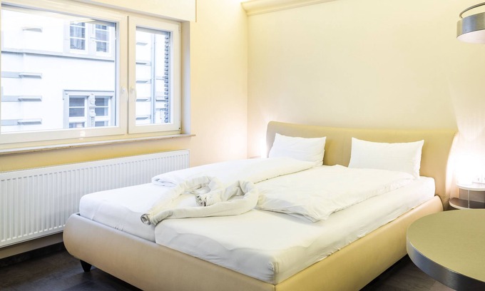 Heidelberg Apartment | Studio with a fully equipped kitchen and a modern bathroom