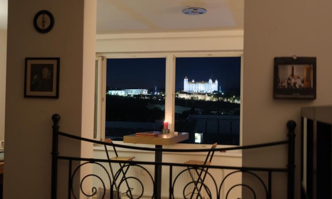 Bratislava Apartment | Studio with a view of the center of Bratislava