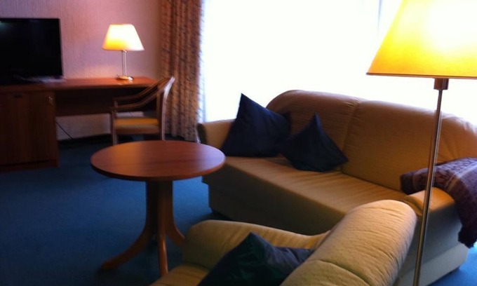 Idar-Oberstein House | Studio with balcony, shower and bathtub, WC - Diamanthotel Idar-Oberstein