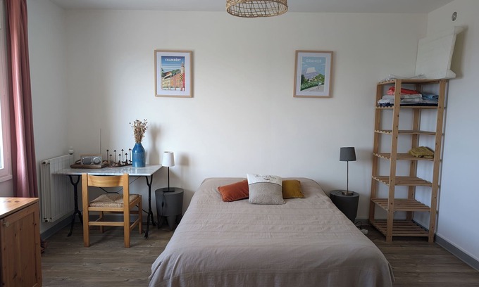Saint-Alban-Leysse Apartment | Studio with breathtaking view + exterior/numerous hiking trails