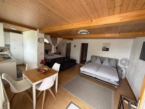 Spiez Apartment | Studio with lake and mountain view