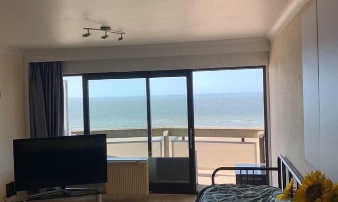 Ostend City Centre Apartment | Stunning 1-Bed Apartment in Oostende beach-view