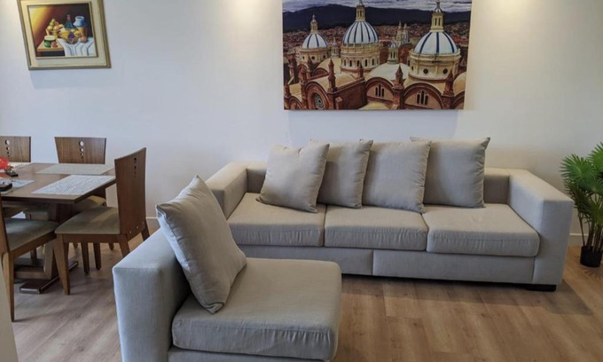 Cuenca Apartment | Stunning 5th floor condo w/scenic view near tran
