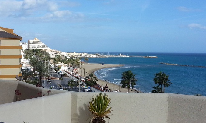 Benalmadena Costa Apartment | Stunning apartment fully equipped at Benal Beach Complex with sea view
