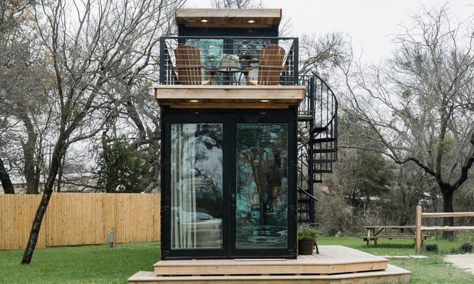 Waco House | Stunning CargoHome Near Waco, Magnolia and Baylor