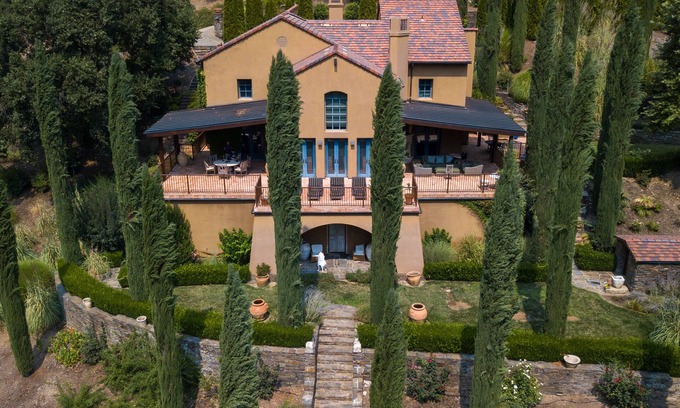 Placerville Villa | Stunning Italian Tuscan Villa, Sierra Foothills