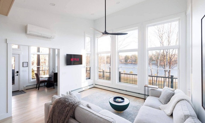 Dryden Ski Chalet | Stunning Lake Views Modern Lux Fishing Golf Nearby