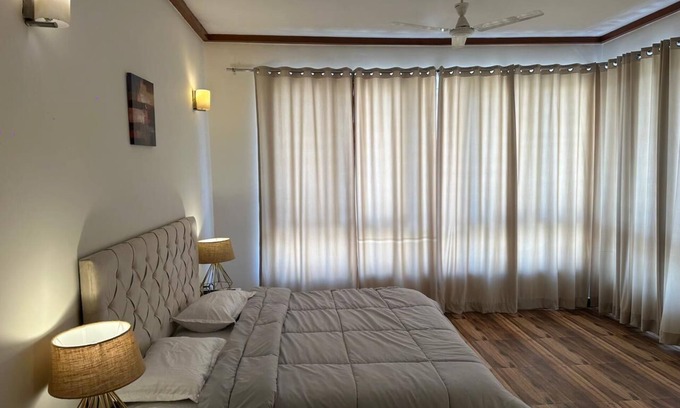 Noida Apartment | Stunning Modern Spacious Two Bedroom Apartment with Breathtaking Golf Viewnn