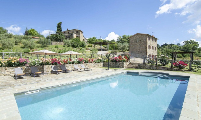 Bivio Lugnano Villa | Stunning private villa for 7 people with private pool, WIFI, TV and patio