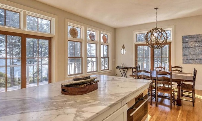 Stonington House | Stunning private oceanfront home