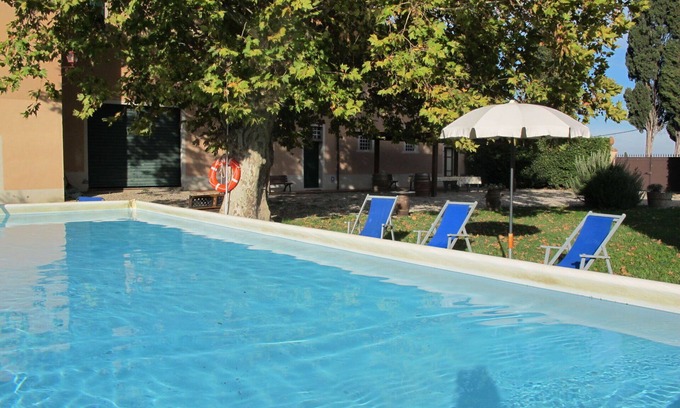 San Miniato House | Stunning private villa for 33 guests with WIFI, private pool, TV, patio, pets allowed and parking