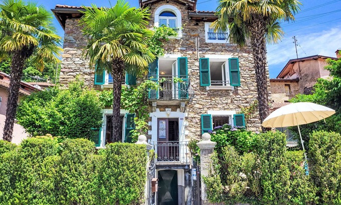 Alto Malcantone House | Stunning private villa for 4 people with WIFI, TV, patio, panoramic view and parking