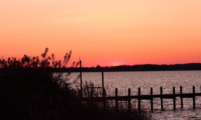 Leonardtown Apartment | Stunning sunsets Leonardtown apartment