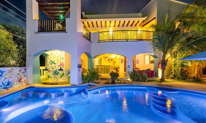 Isla Mujeres House | Stunning Views - New luxury home with 4 king suites, TWO pools and Ocean Access!