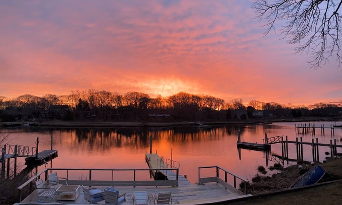 Cutchogue Cottage | Stunning, Waterfront, newly renovated cottage with deck on water.