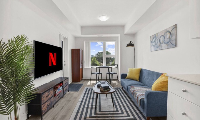 Rosemount Condo | Stylish 1BR Condo in Prime Location with Parking and Wi Fi