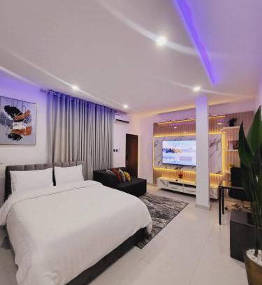 Ikoyi Apartment | Stylish Modern Studio Apartment Banana Island Ikoyi