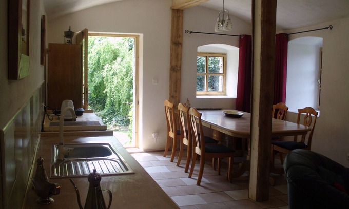 Stranny Apartment | Stylish new apartment in a farmhouse nr Prague close to a swimming lake