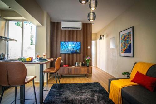 Neapolis Apartment | Stylish Newly Renovated Flat, 250 Meters from the Beach, Central Location with Free Parking