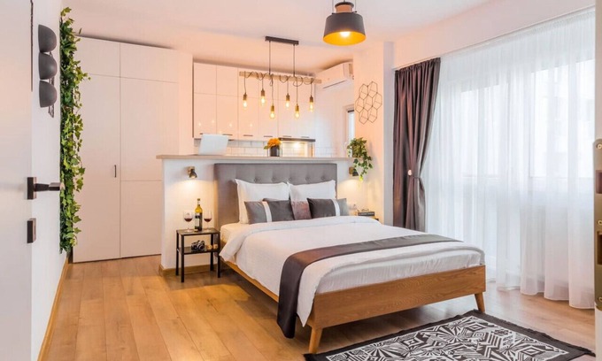 Bucharest Apartment | Stylish Urban Retreat Near Metro & City Center