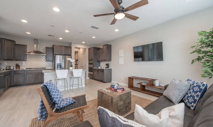 Taylor Ranch House | Stylist ABQ escape featuring tempurpedic beds