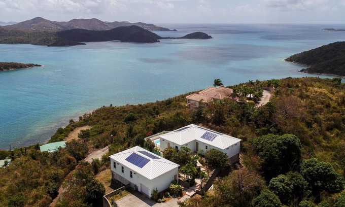 Bordeaux Mountain Villa | Sugarview Villa: Entire Mainhouse + Cottage, Ocean Views