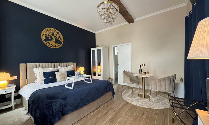 Crecy-sur-Serre Villa | Suite agate bleue Au domaine du pré dieu