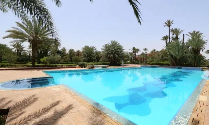 Palmeraie Apartment | Suite dans la palmeraie refaite à neuf grande Terrasse Dar Dmana