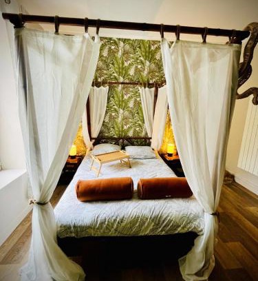 Limoges Apartment | Suite Eden Jungle, nuit romantique à 2, evasion tropicale