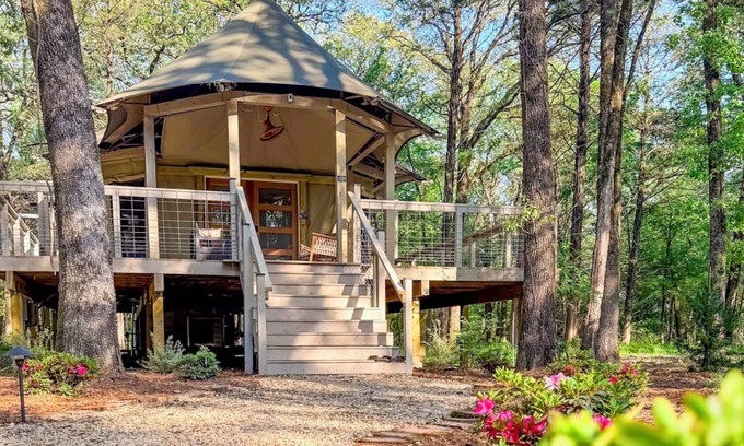 Miller Grove Cabin | Sultry Safari Unique Romantic Glamping Cabin