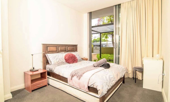 Strathfield Apartment | Summercourt - Convenient 1BR w Courtyard & Parking
