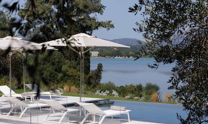 Kontokali Villa | Sumptuous Corfu Villa | Stunning Sea Views | Villa Trinity | Kontokali