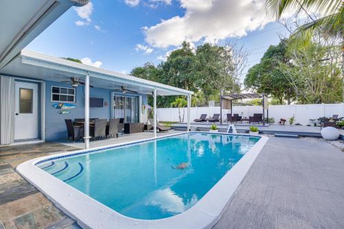 Lauderdale Lakes House | Sun-Soaked Home with Pool in Lauderdale Lakes!
