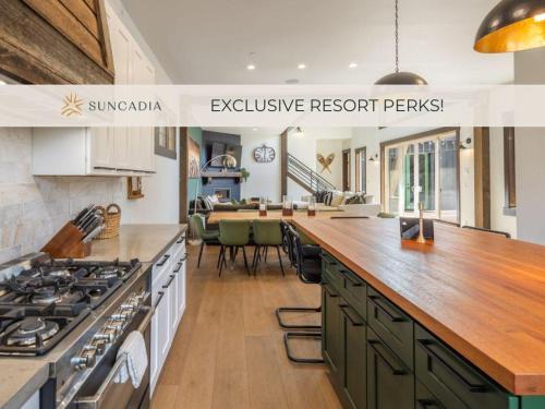 Cle Elum House | Suncadia 4 Bdrm Resort Core Home 4 King En Suites