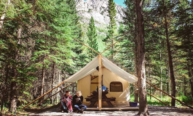 Kananaskis RV Rental | Sundance Trapper Tents