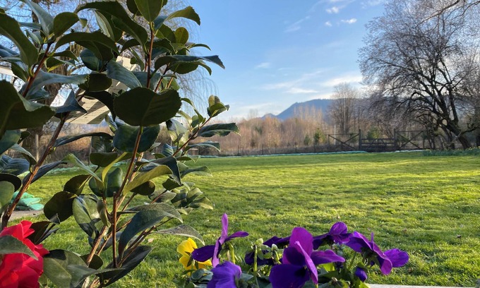 Issaquah House | Sungri-La ☀ tranquil one-acre backyard with mountain views, next to a river park