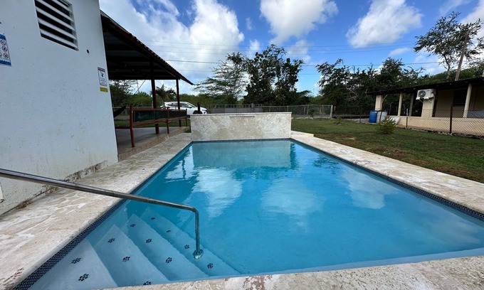 Boqueron House | Sunny Flamboyan Boqueron, 3 bdr/2 bath house w/pool, sleeps 11