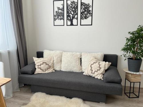 Prague 11 Apartment | Sunny minimalistic flat near metro Opatov