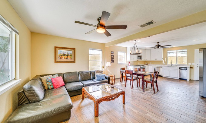 Uptown House | Sunny San Antonio Home Near Downtown: Pets Welcome