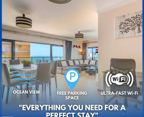 Praia da Rocha Apartment | Sunscape Rocha Prime - Oceanview - WiFi - Parking
