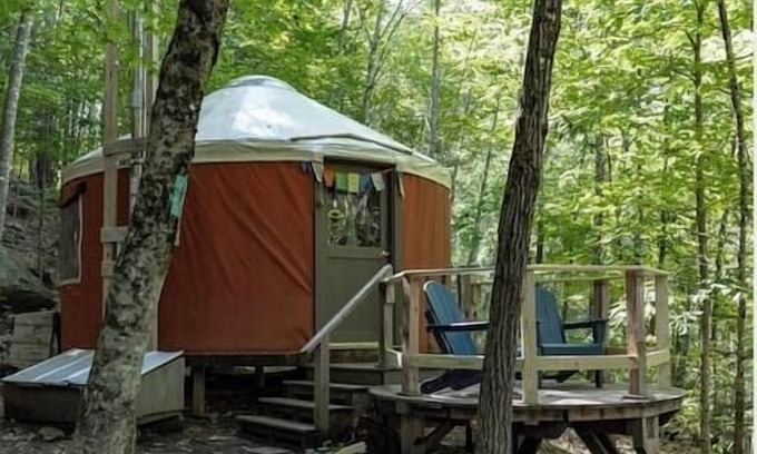 Denmark Cabin | "Sunset Yurt" Off Grid Mountain Yurt
