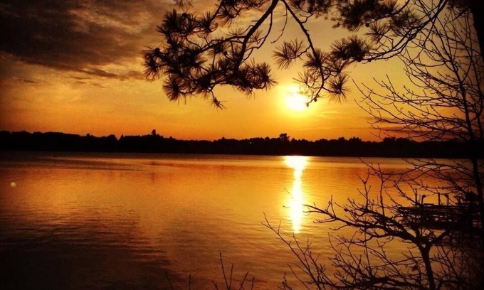 Moose Lake Cabin | Sunsets and Swimming.what more could you ask for?