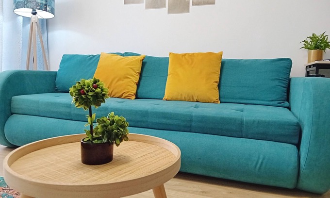 Sector 2 Apartment | SUNSHINE - New & Quiet 1BR Apt, Business area, near Airport, Highway A3, Subway