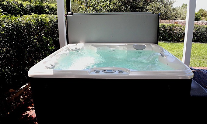 Kolanjski Gajac Apartment | Sunwell apartments I - Novalja, Gajac, Zrce beach - Jacuzzi, terrace, garden